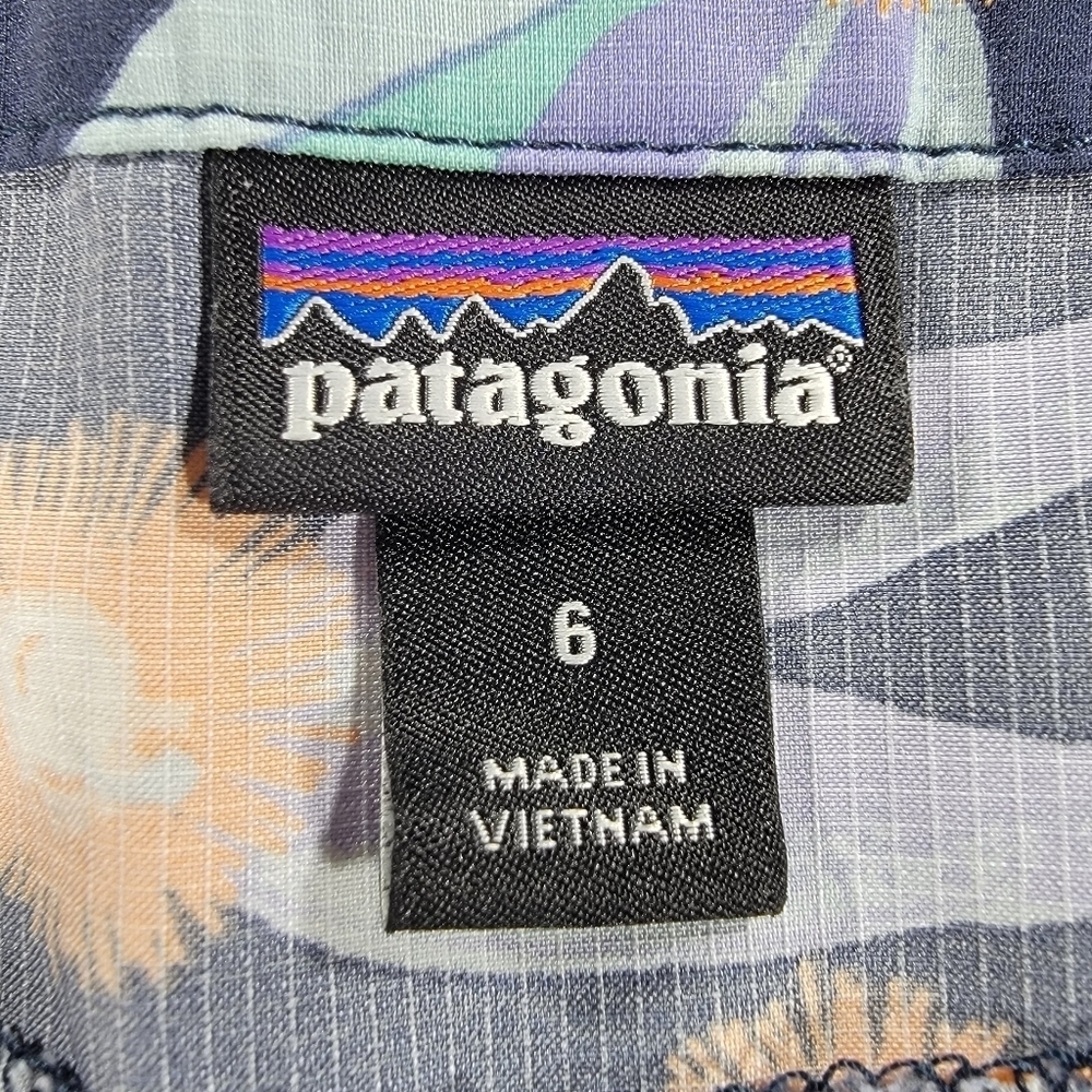 PATAGONIA Stretch Planing Pocket Boardshort Swim Sport Shorts Floral Womens 6 - Picture 4 of 13